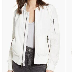 Levi's Women's white Bomber Jacket S